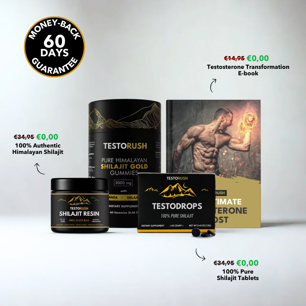 TestoRush | Tu dosis diaria de testosterona